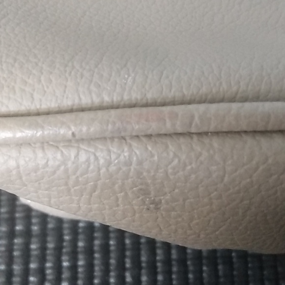 GIFT with purchase Taupe leather crossbody bag purse - Picture 9 of 10